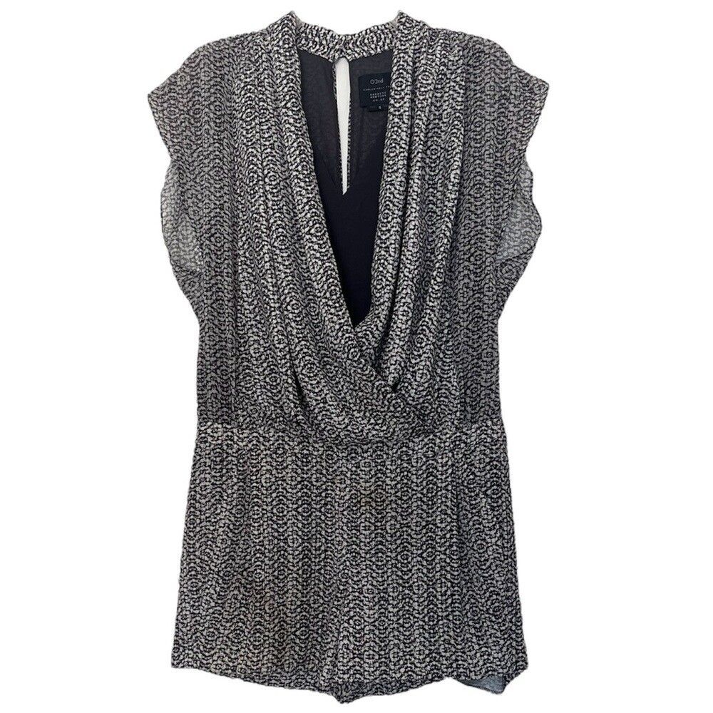 O’2nd x Barneys Romper Womens 4 Luxury Dressy Casual Spring Summer Resort Cruise